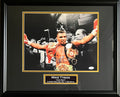 Mike Tyson Autographed Framed Boxing Photo – JSA Authenticated