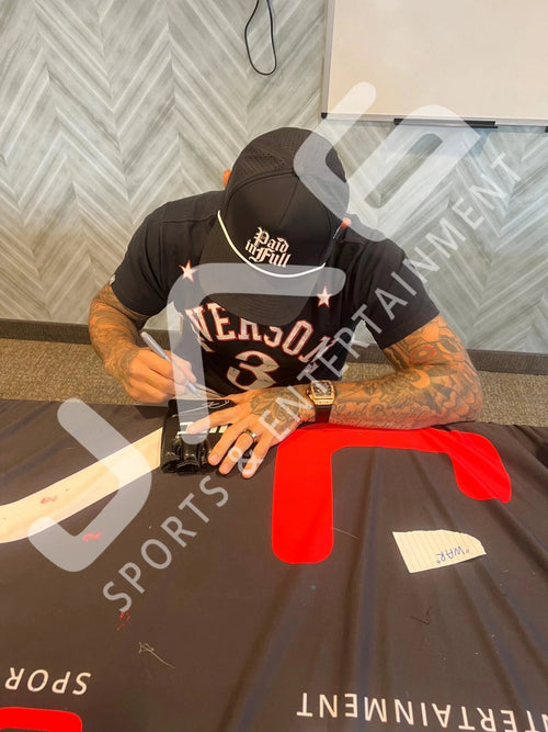 Dustin Poirier Signed UFC Gold Glove- JSA Authenticated