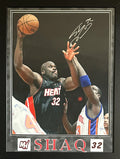 Shaquille O’Neal Signed Framed 16x20 Photo – NBA Miami Heat Authentic